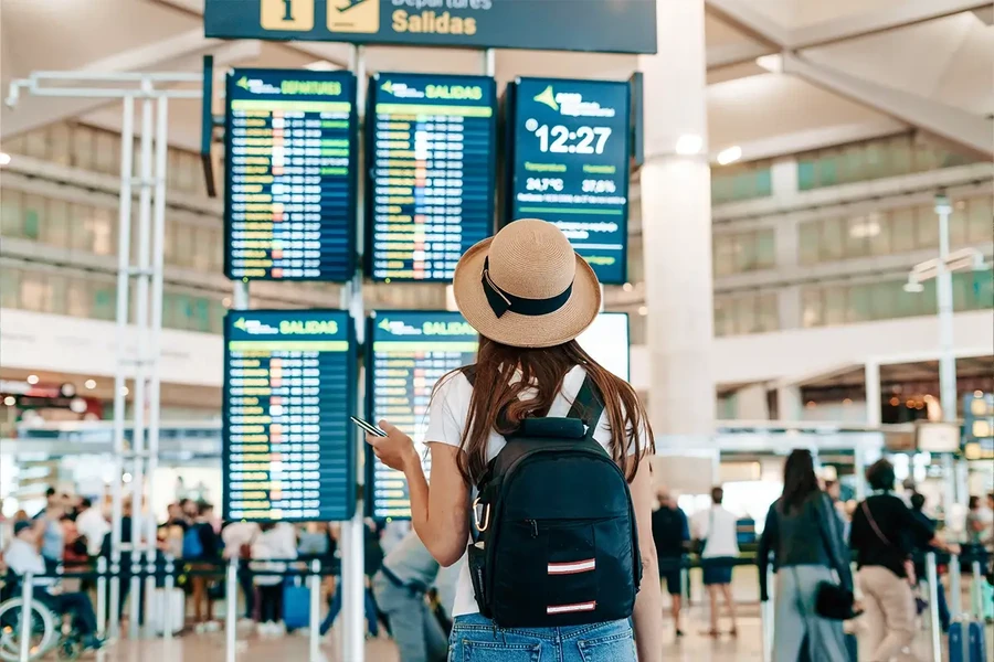 Studenten im Ausland reisen